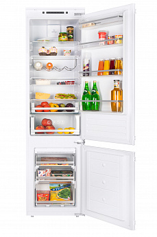 картинка Холодильник Maunfeld MBF193SLFW двухкамерный белый 